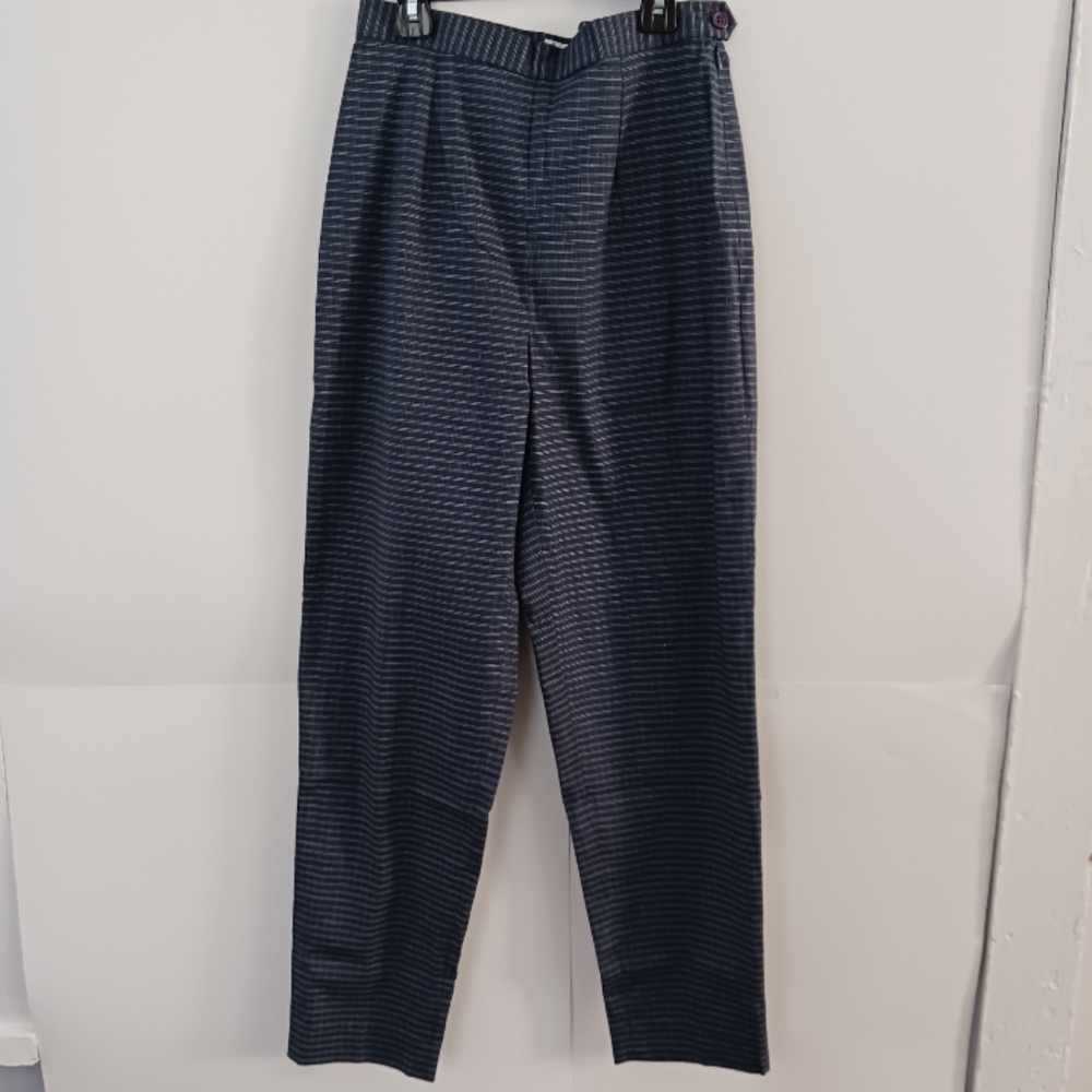 I.N.C. High Waist Tapered Block Print Pants, Women's Size  8P